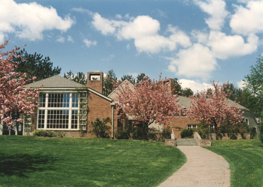 Title: President's House at 133 Vernon (Trinity College, Hartford Conn.); Image...